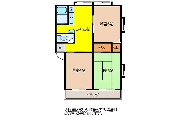 サニーヒルⅠの物件間取画像